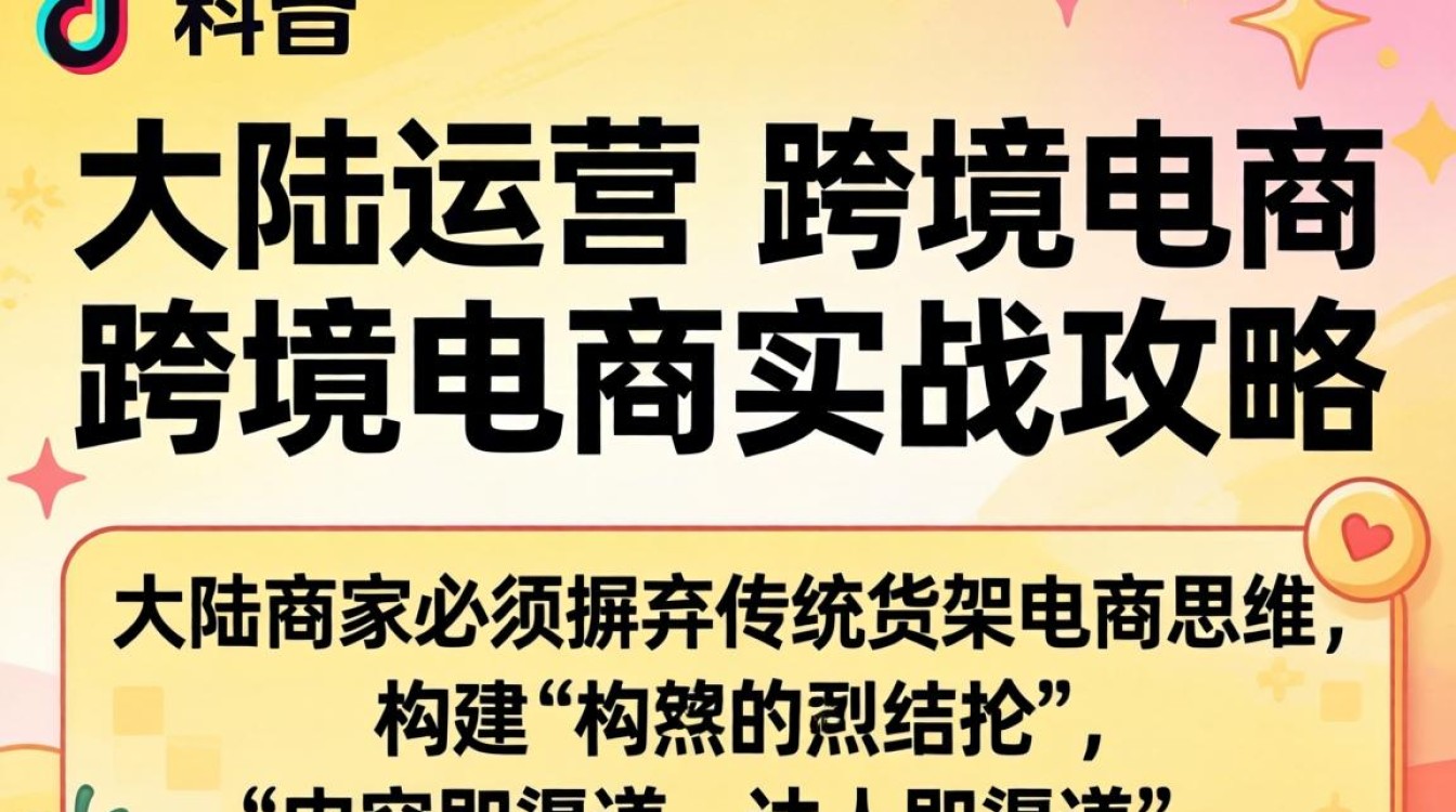 TikTok 跨境电商实战攻略