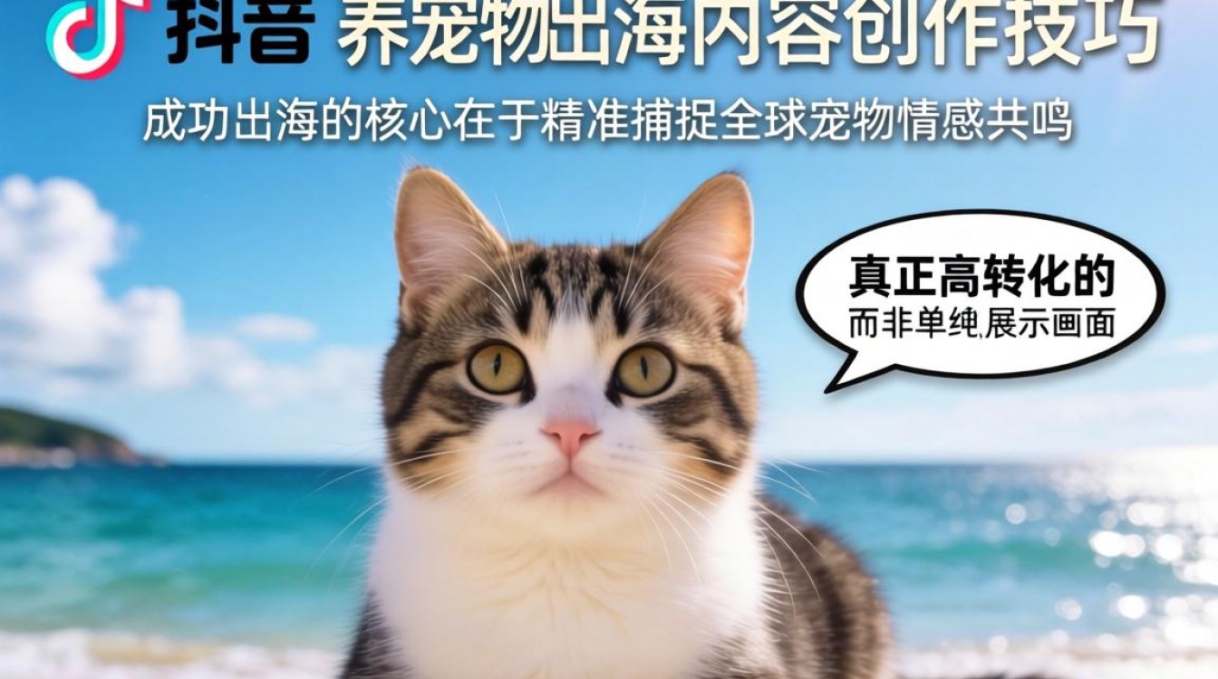 TikTok 养宠物猫 出海内容创作技巧