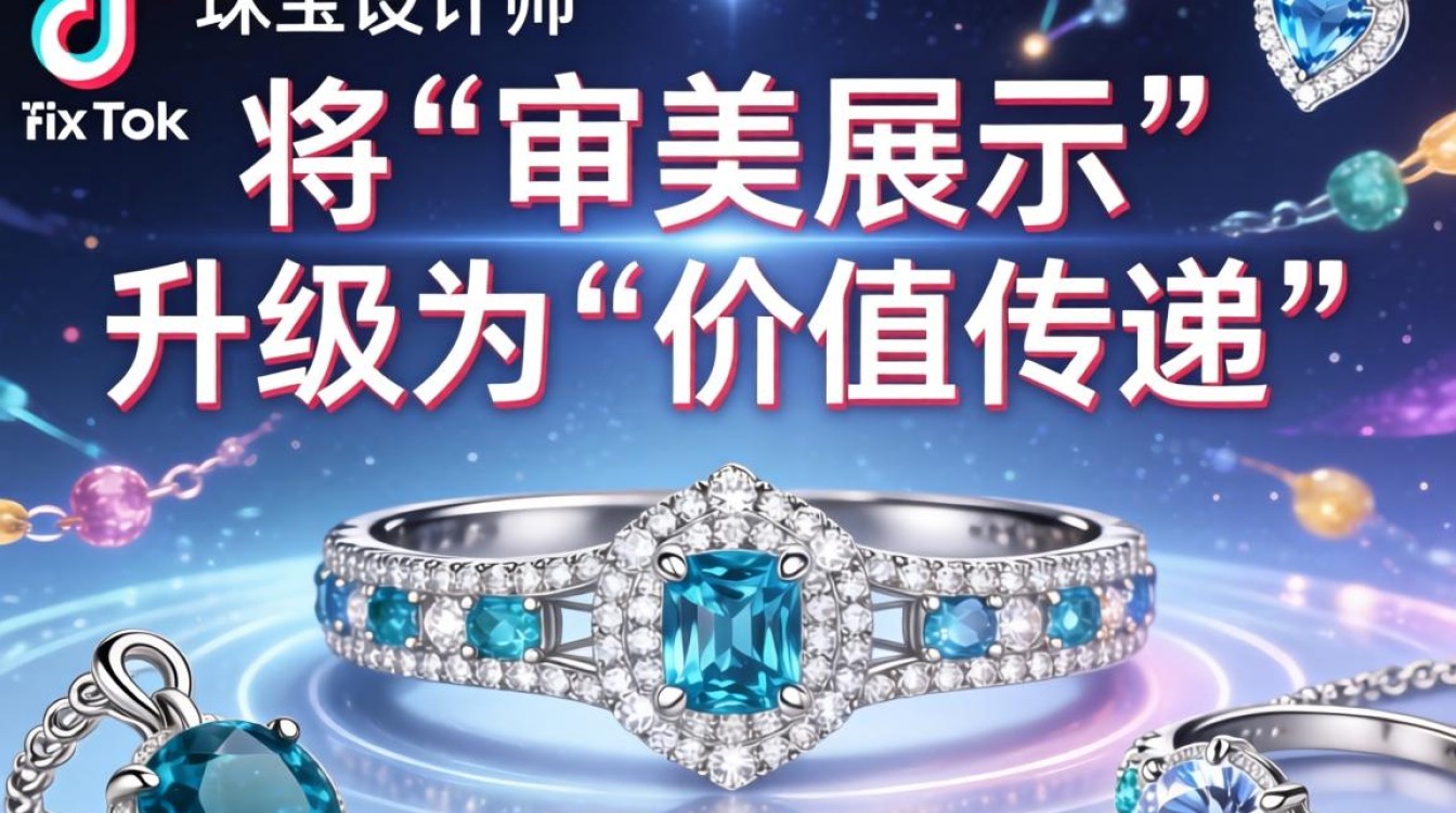 TikTok 珠宝设计师如何创作爆款