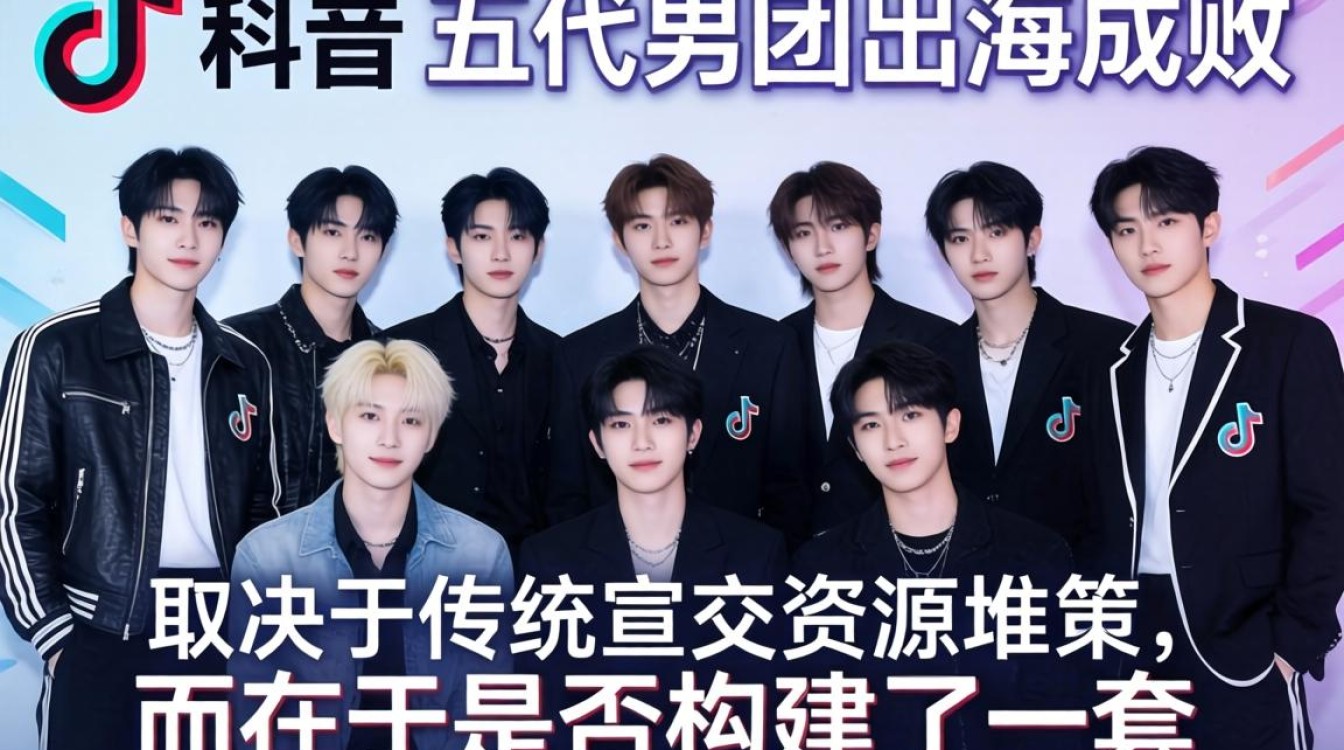 TikTok 五代男团出海内容创作技巧