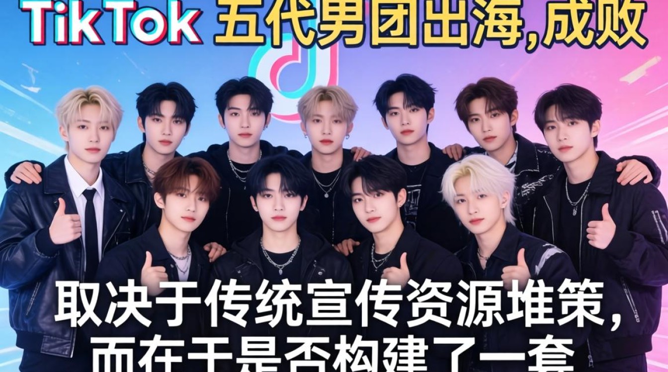 TikTok 五代男团出海内容创作技巧
