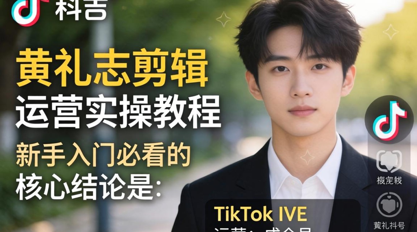 TikTok 黄礼志剪辑 运营实操教程