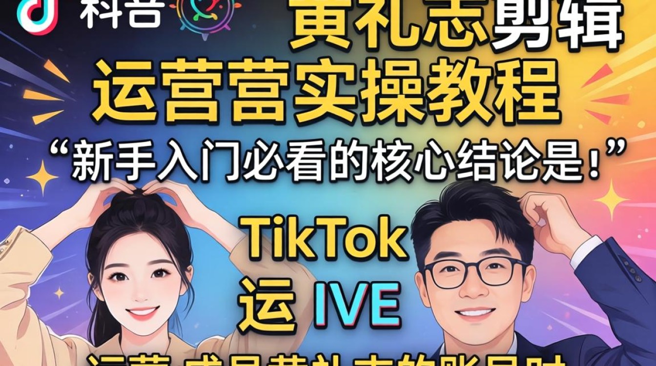 TikTok 黄礼志剪辑 运营实操教程