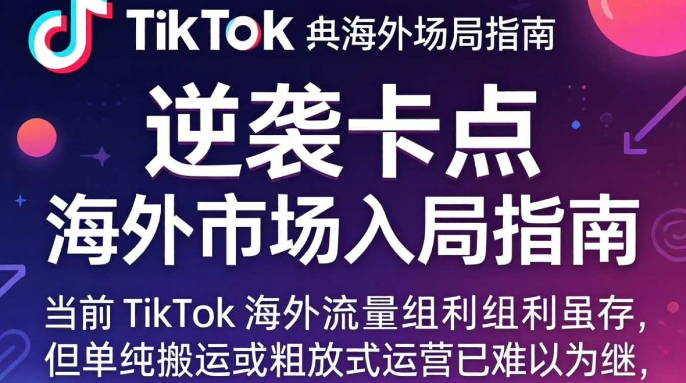 TikTok 逆袭卡点 海外市场入局指南