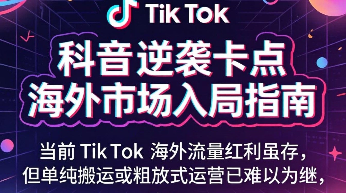 TikTok 逆袭卡点 海外市场入局指南