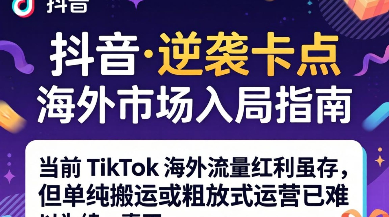 TikTok 逆袭卡点 海外市场入局指南