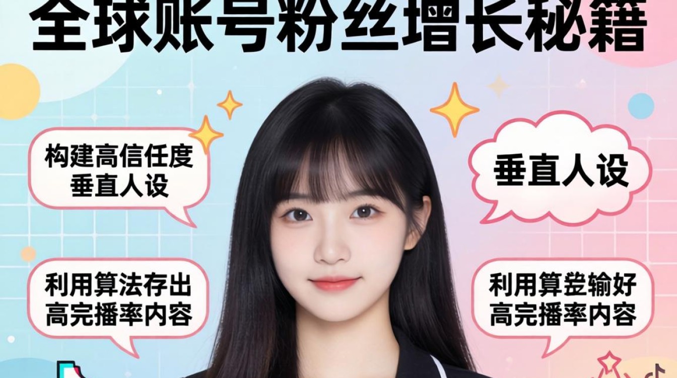 TikTok 的女孩子 全球账号粉丝增长秘籍