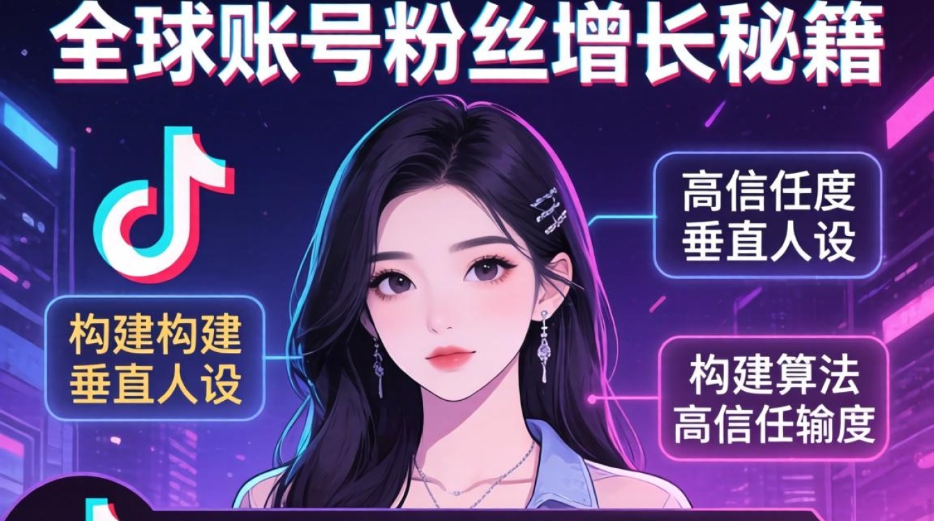 TikTok 的女孩子 全球账号粉丝增长秘籍
