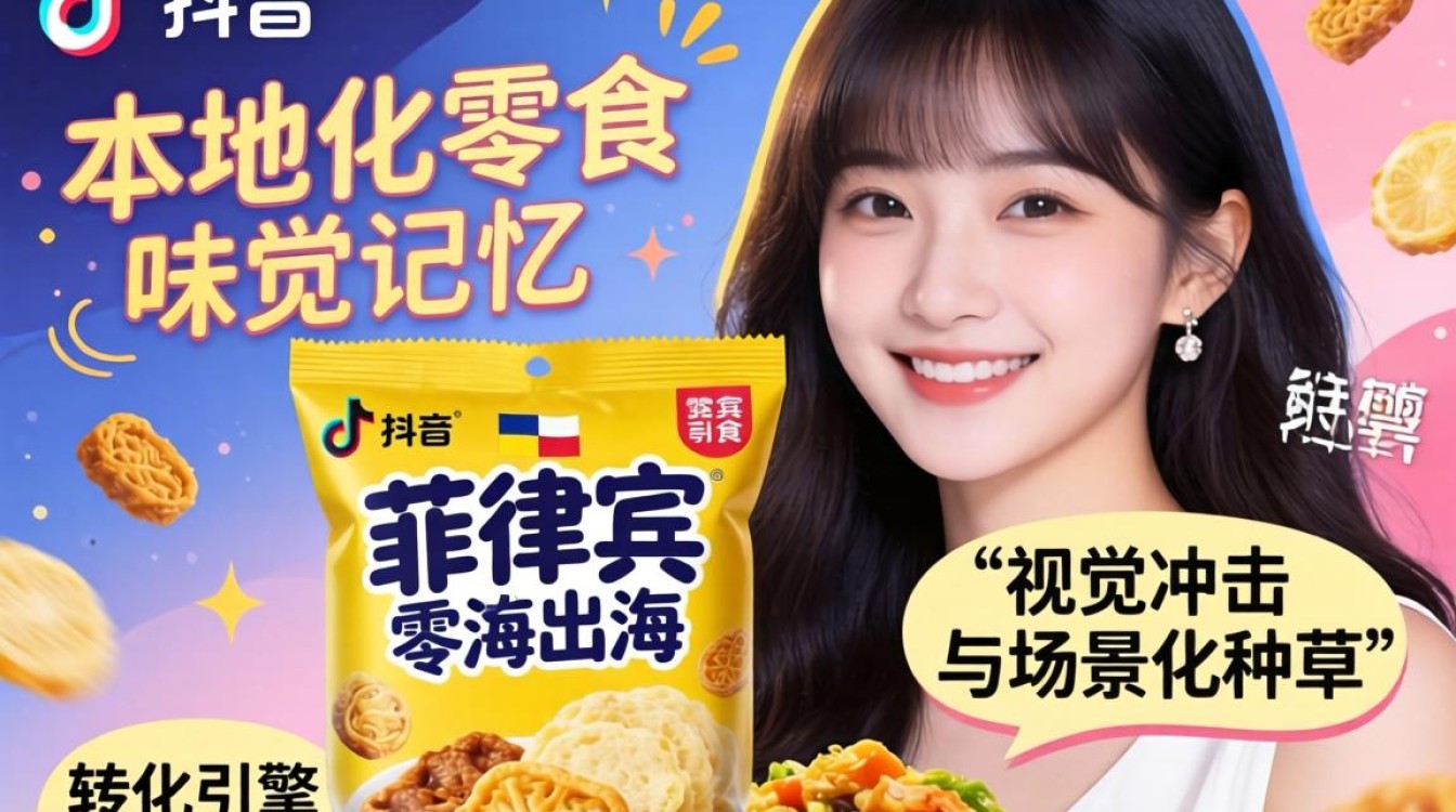 TikTok 菲律宾零食 出海内容创作技巧