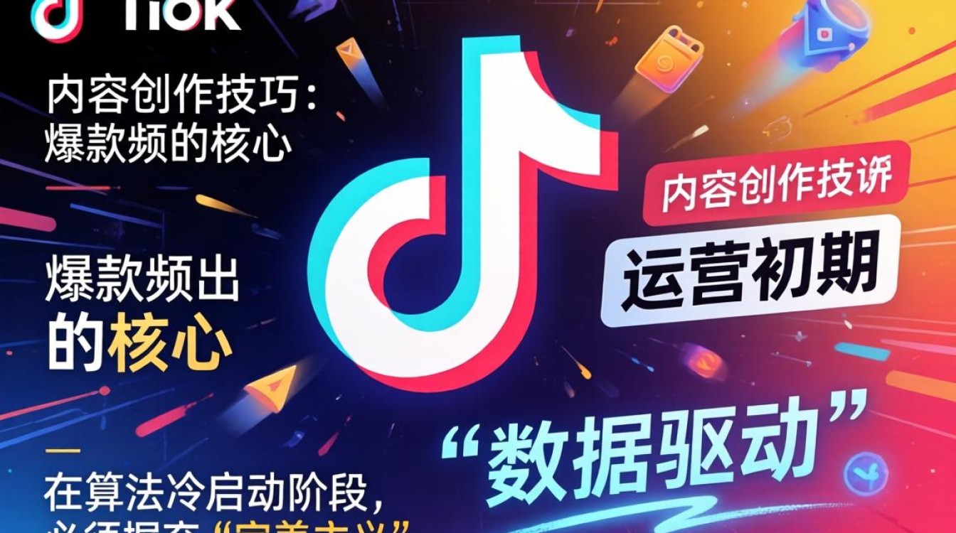 TikTok 运营初期主基调内容创作技巧