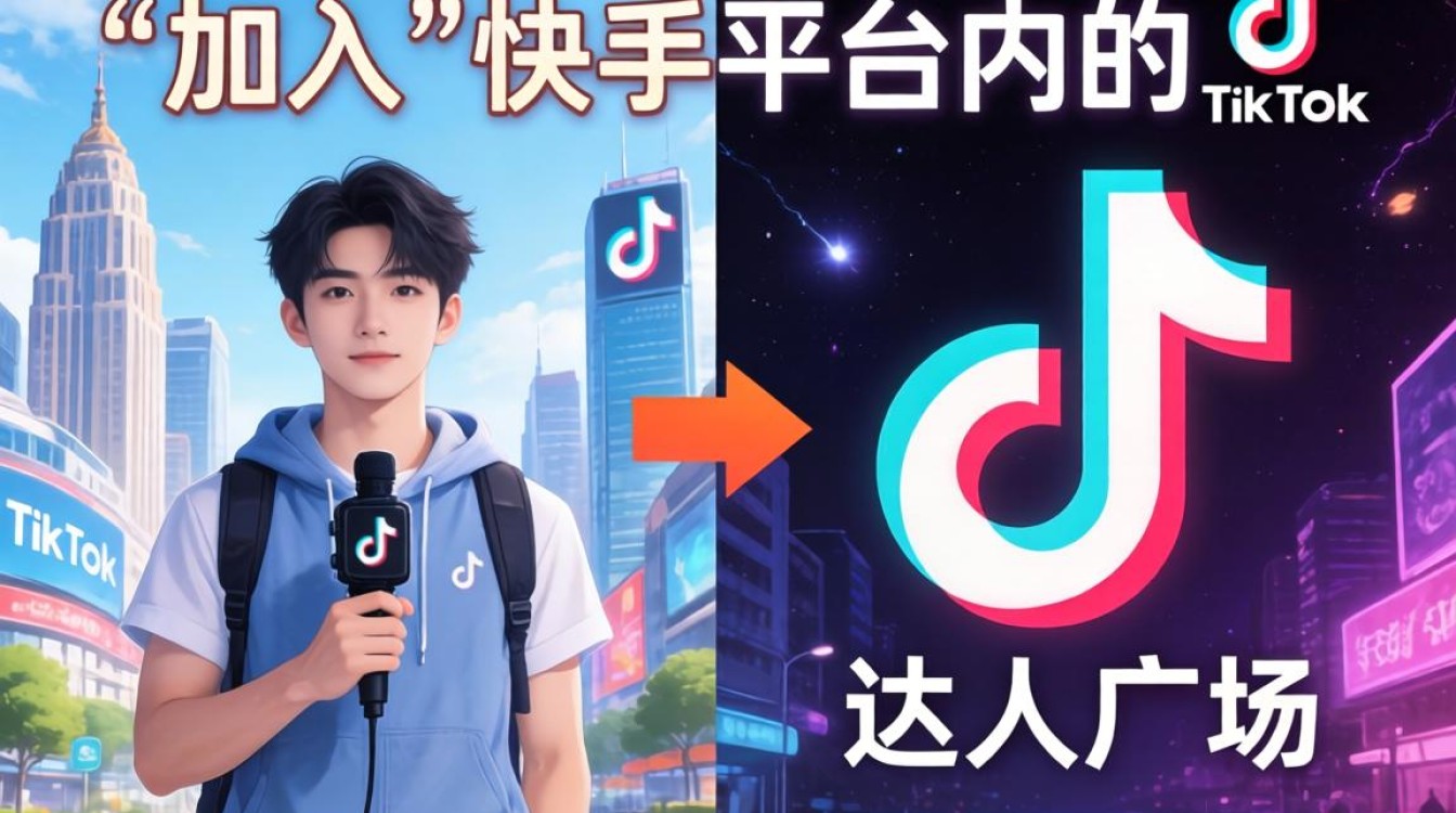 快手如何加入TikTok达人广场