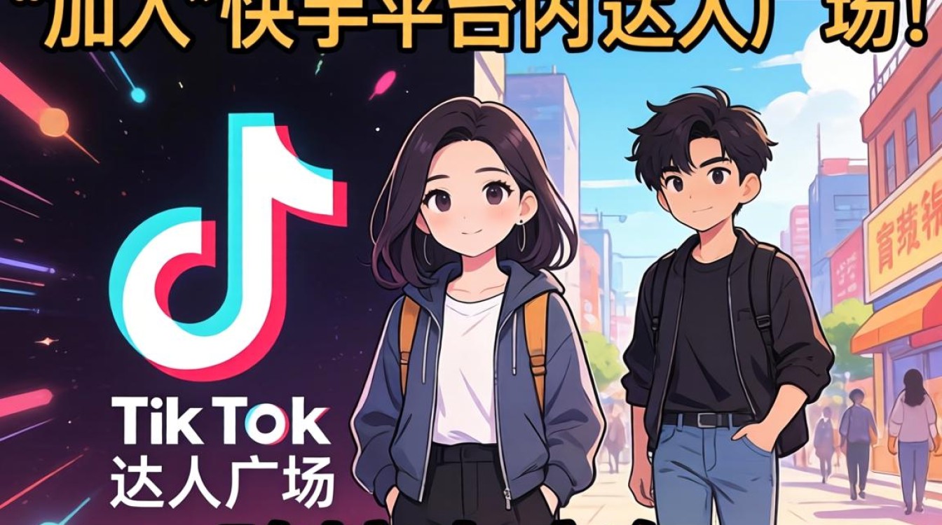 快手如何加入TikTok达人广场