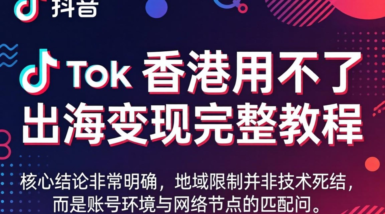 TikTok 香港无法使用原因及出海变现完整教程
