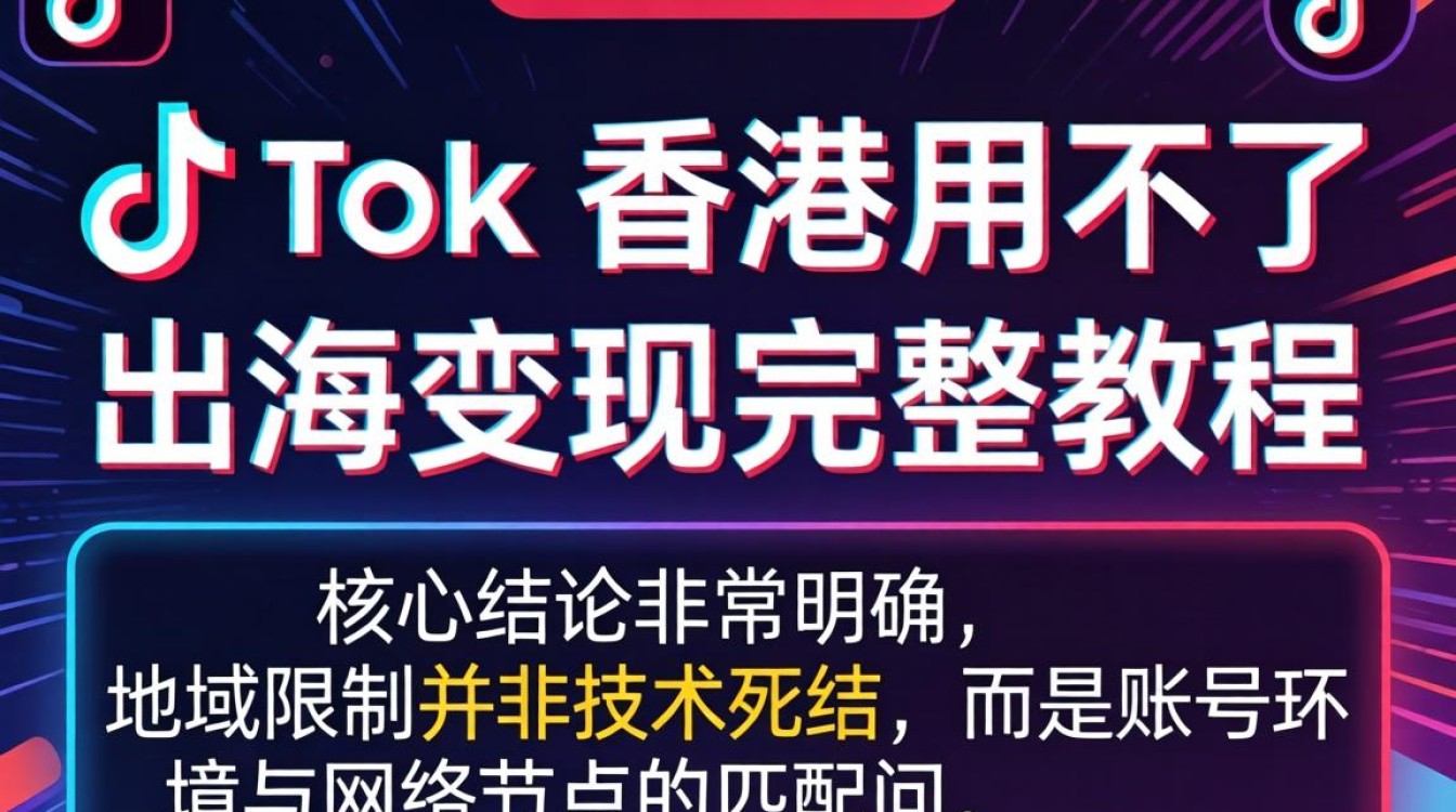 TikTok 香港无法使用原因及出海变现完整教程