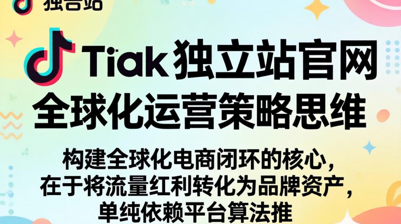 TikTok 独立站官网如何运营