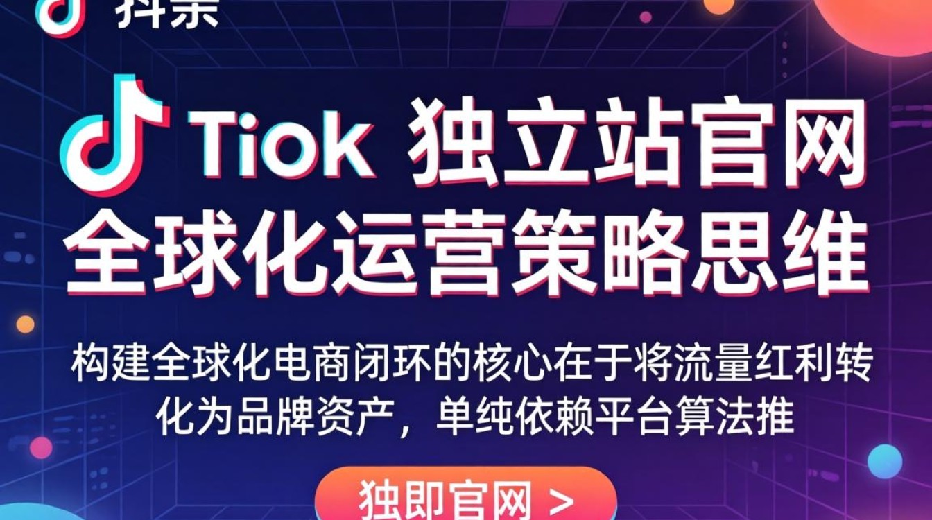 TikTok 独立站官网如何运营