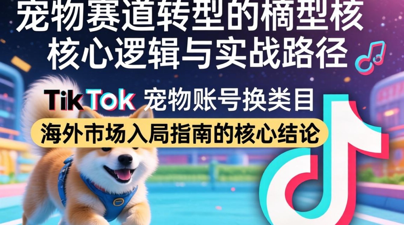 TikTok 宠物账号换类目怎么办