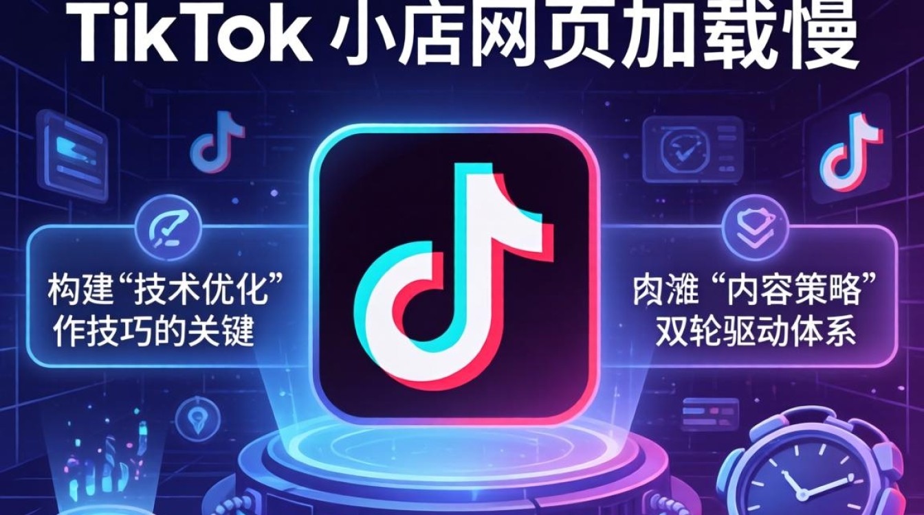 TikTok 小店网页加载慢怎么办