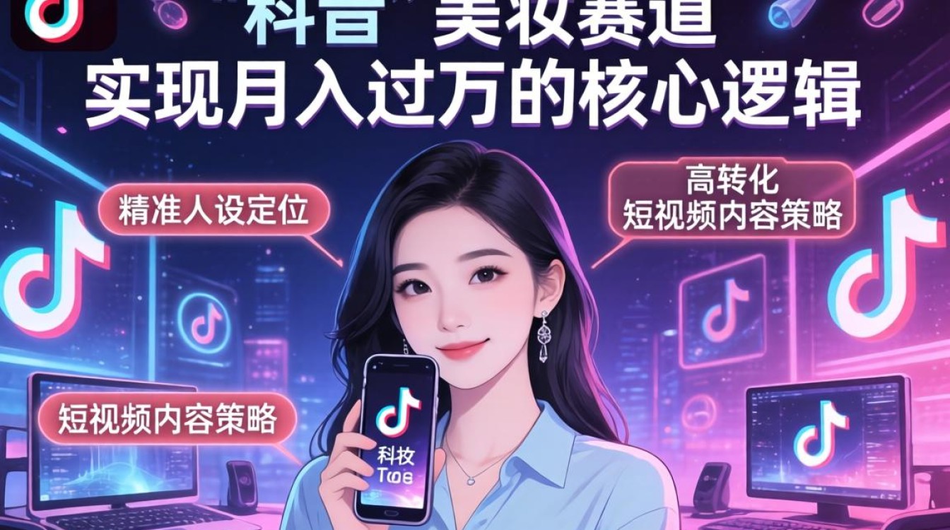 TikTok 美妆起号技巧月入过万