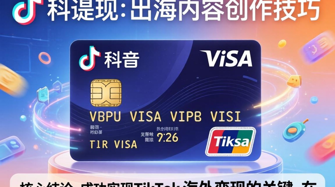 TikTok 用提现 visa 出海内容创作技巧