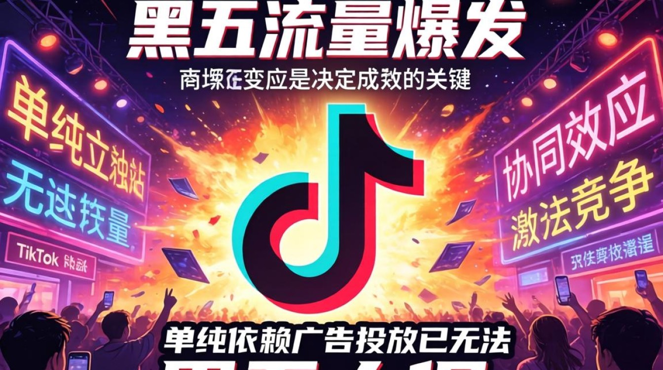 TikTok 怎么跑黑五