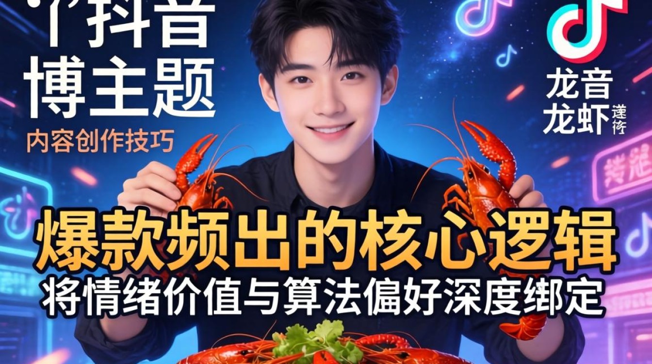 TikTok 博主龙蝦内容创作技巧
