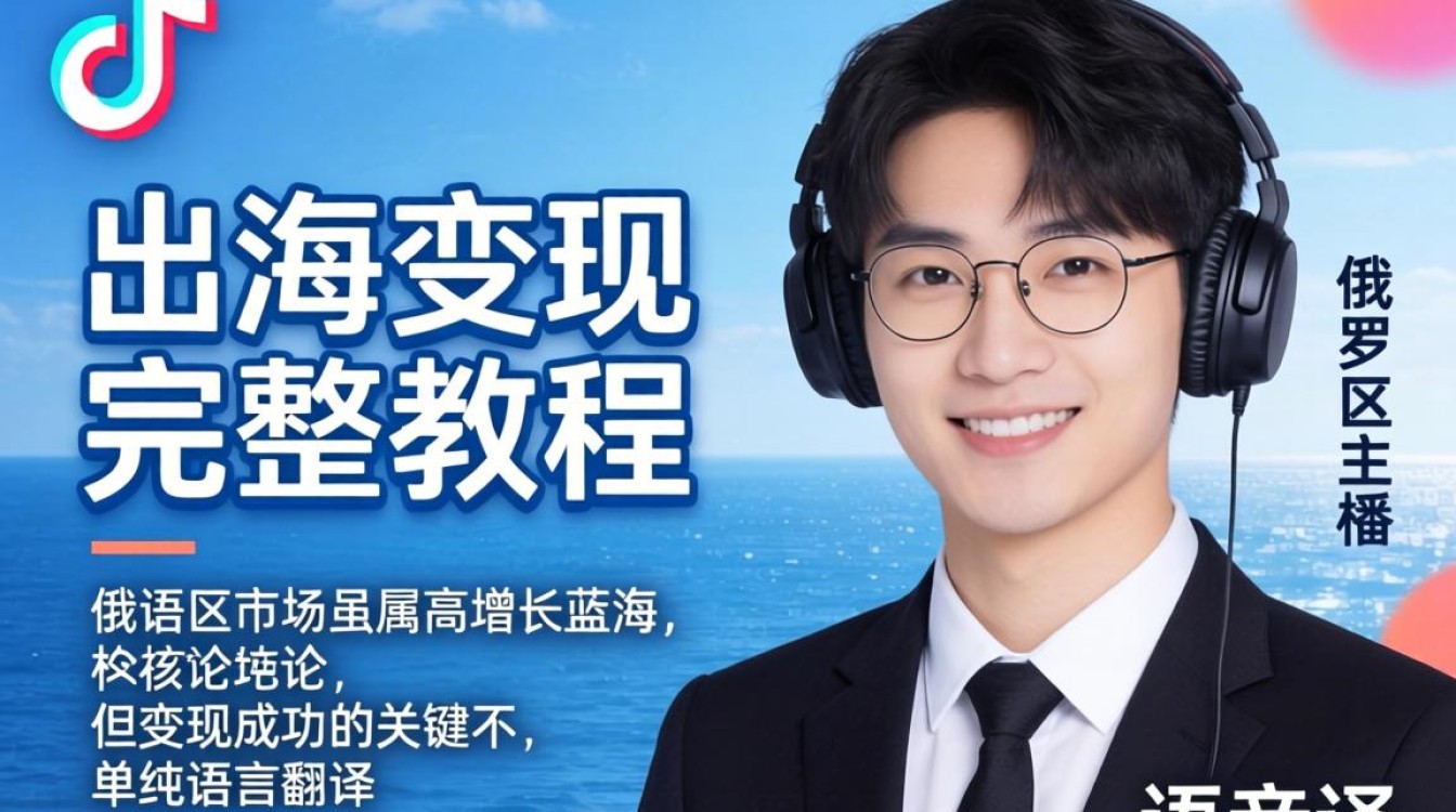 TikTok 俄语区主播出海变现完整教程