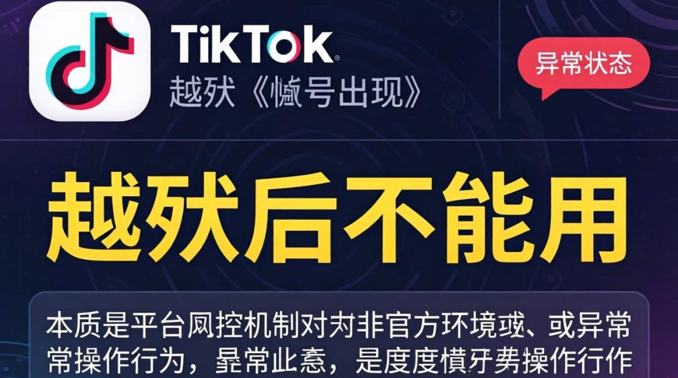 TikTok 越狱后不能用怎么办