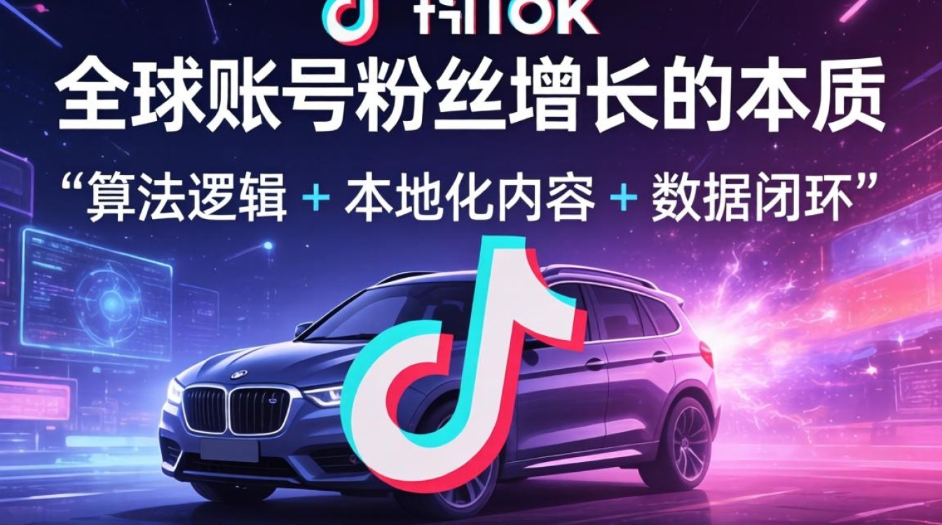 TikTok 培训视频教程全球账号粉丝增长秘籍