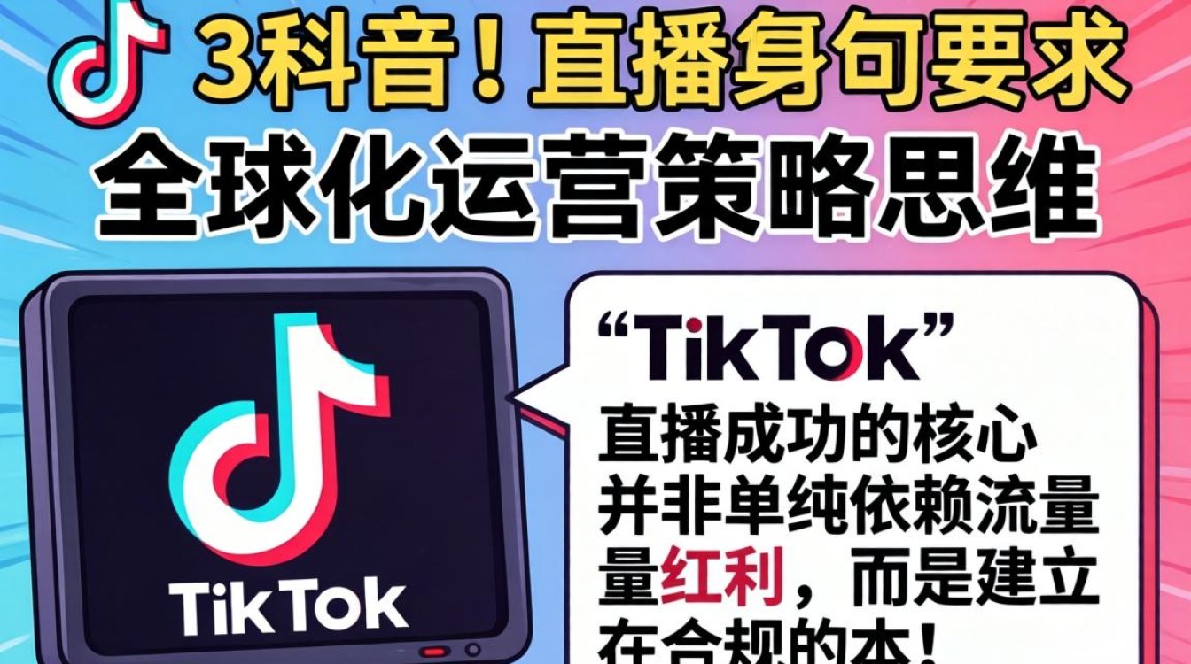 TikTok 直播门槛与全球运营策略