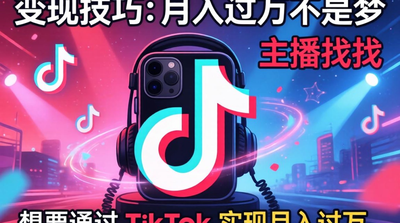 TikTok 主播变现技巧月入过万