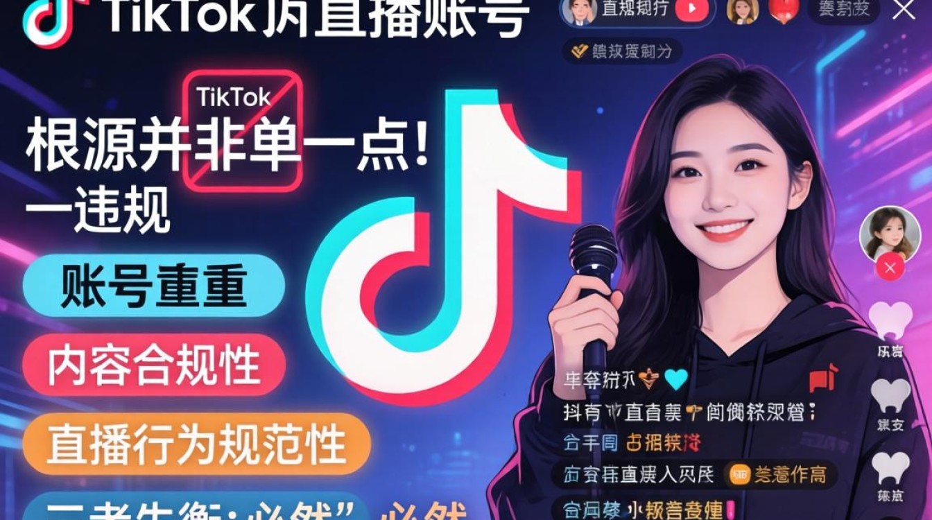 TikTok 直播账号封禁原因是什么