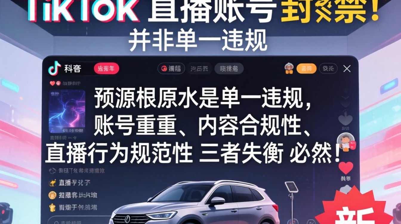 TikTok 直播账号封禁原因是什么