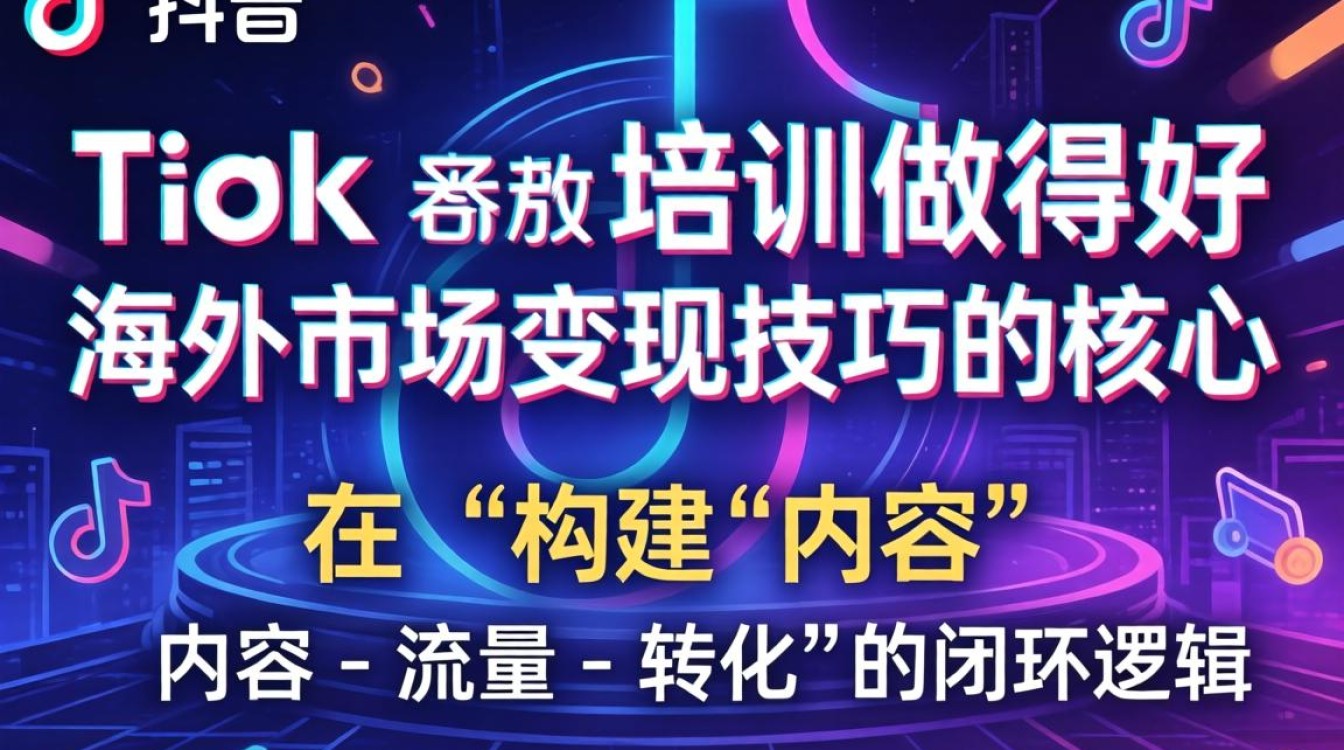 TikTok 培训做得好 海外市场变现技巧