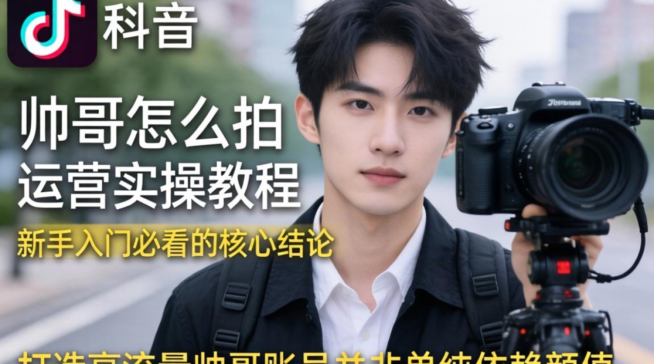 TikTok 帅哥拍摄技巧与运营实操教程