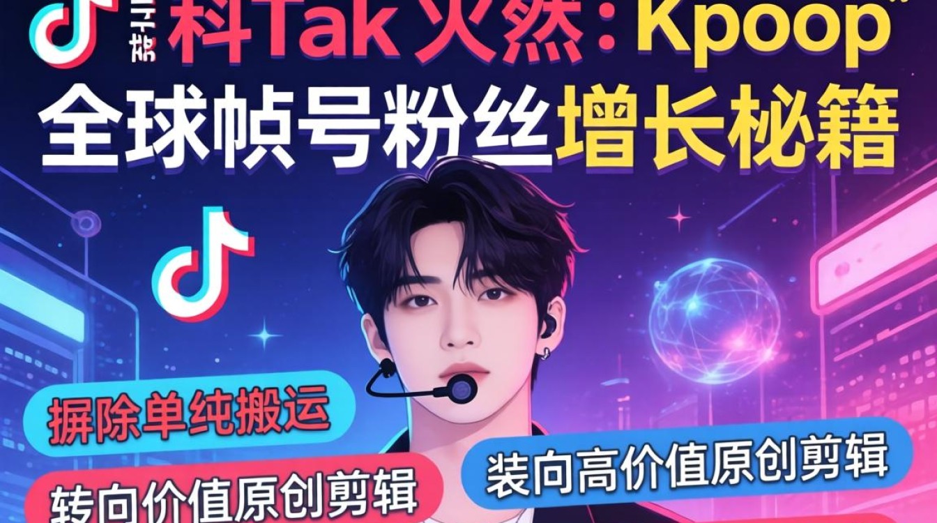 TikTok 最火的 kpop 全球账号粉丝增长秘籍