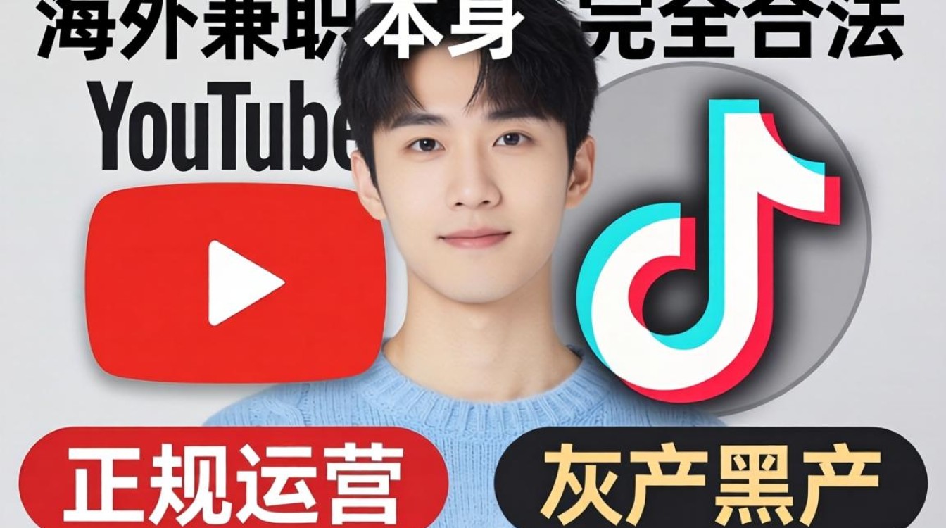 YouTube 海外 TikTok 兼职违法吗