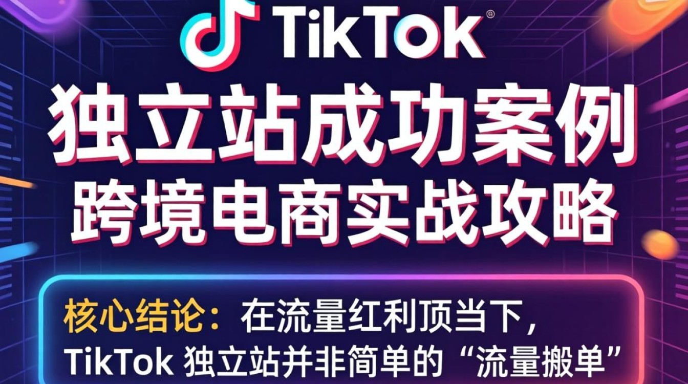 TikTok 独立站成功案例与跨境电商实战攻略
