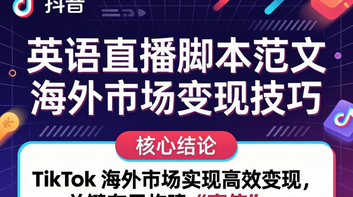 TikTok 英语直播脚本范文