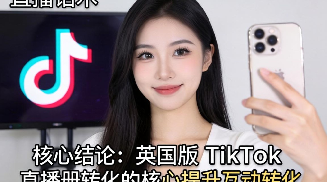 直播话术如何注册英国版 TikTok