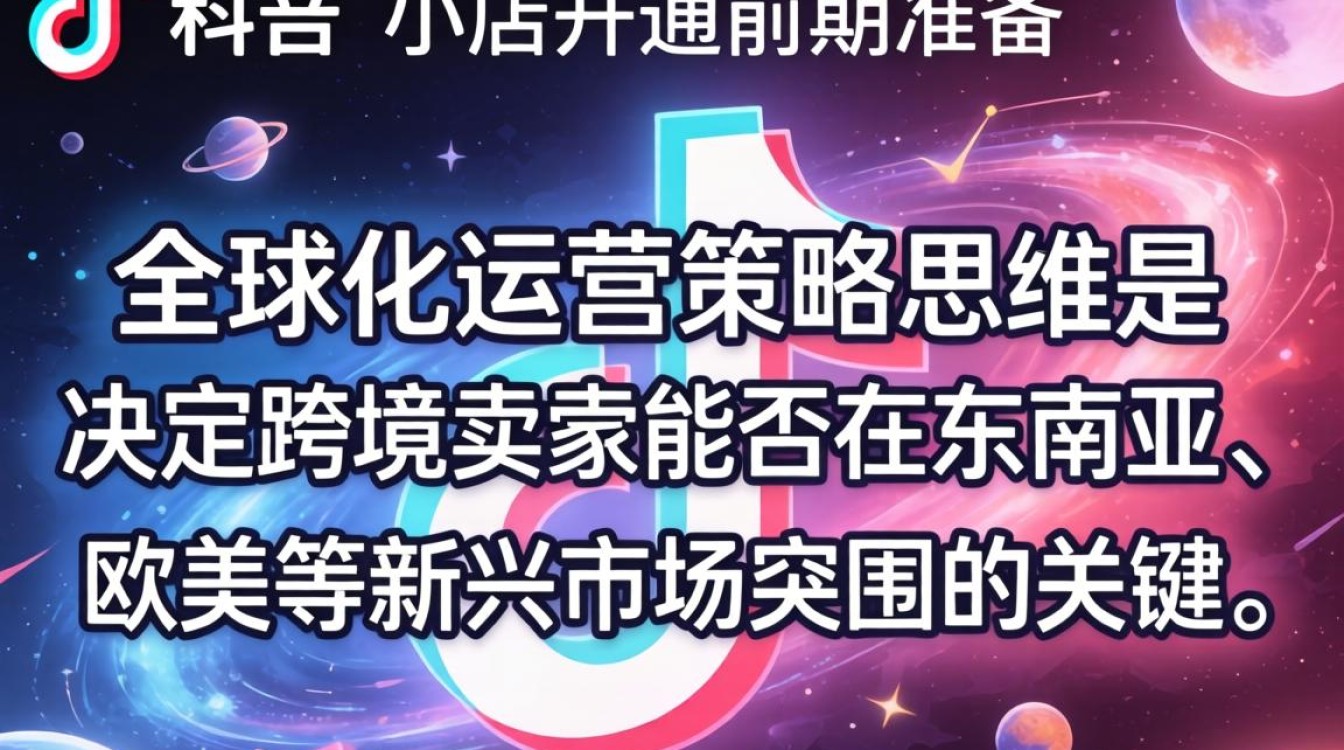 TikTok 小店开通前期准备