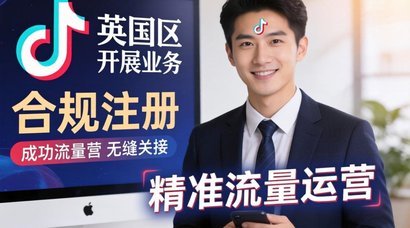 商品推广英国区 TikTok 注册教程