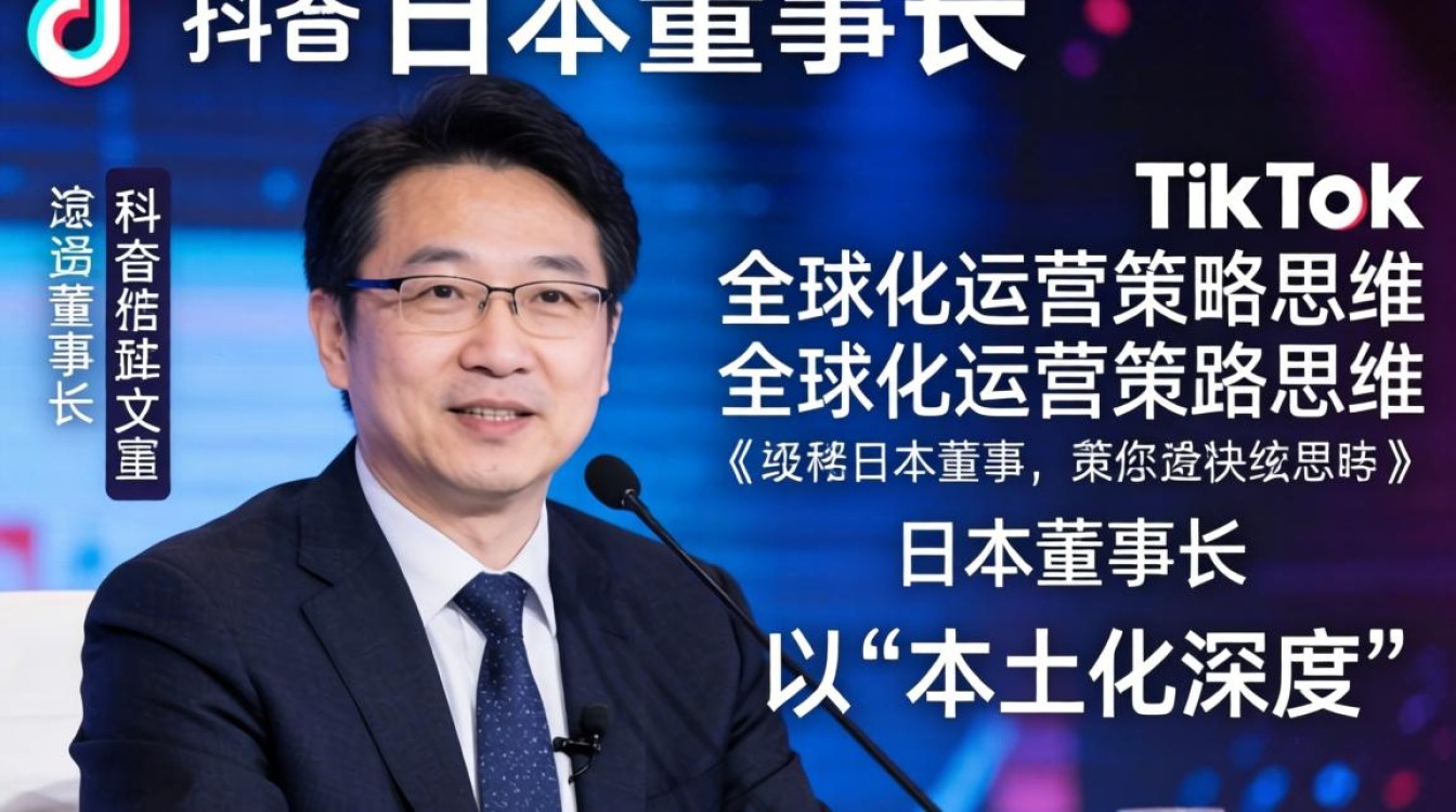 TikTok 日本董事长谈什么