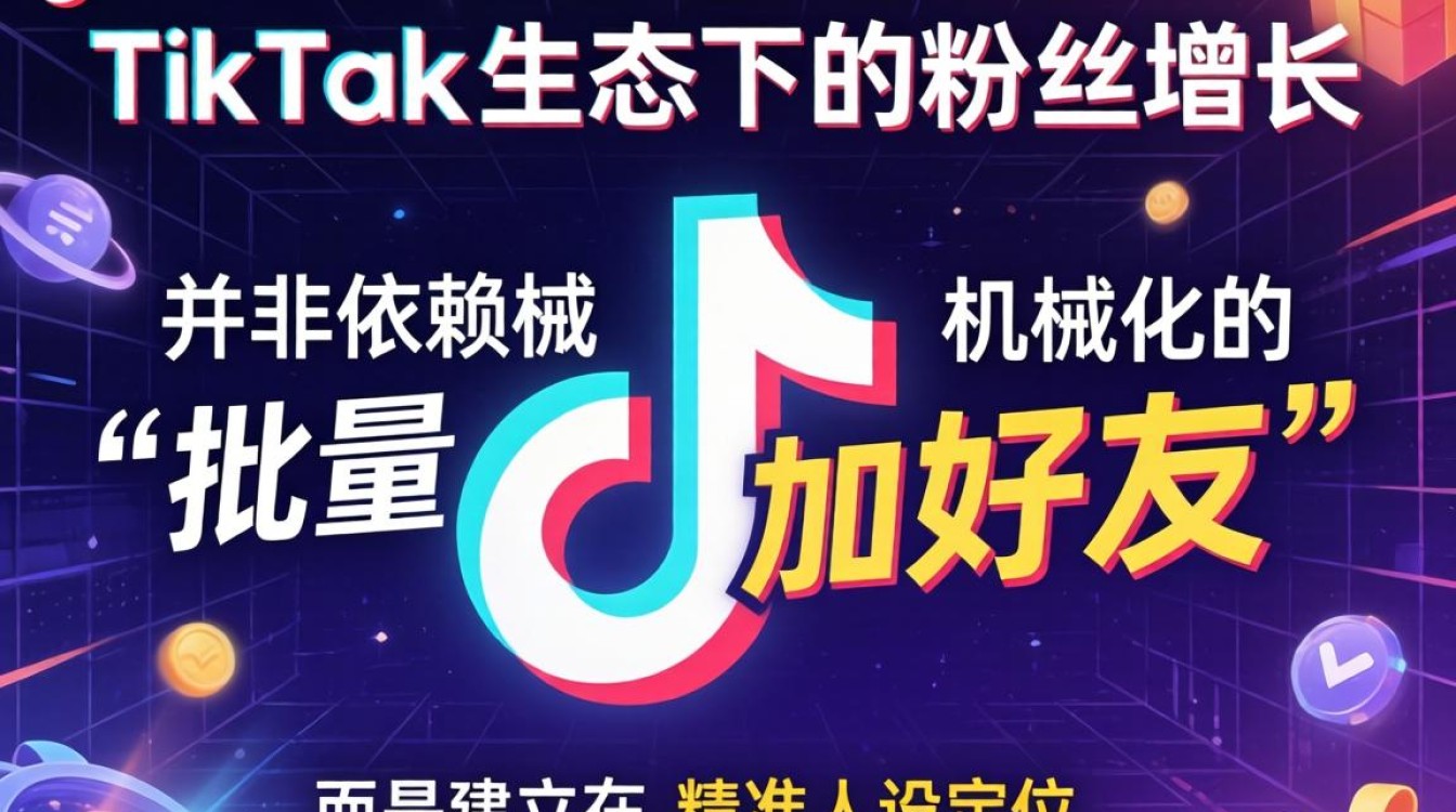 TikTok 快速批量加好友 全球账号粉丝增长秘籍