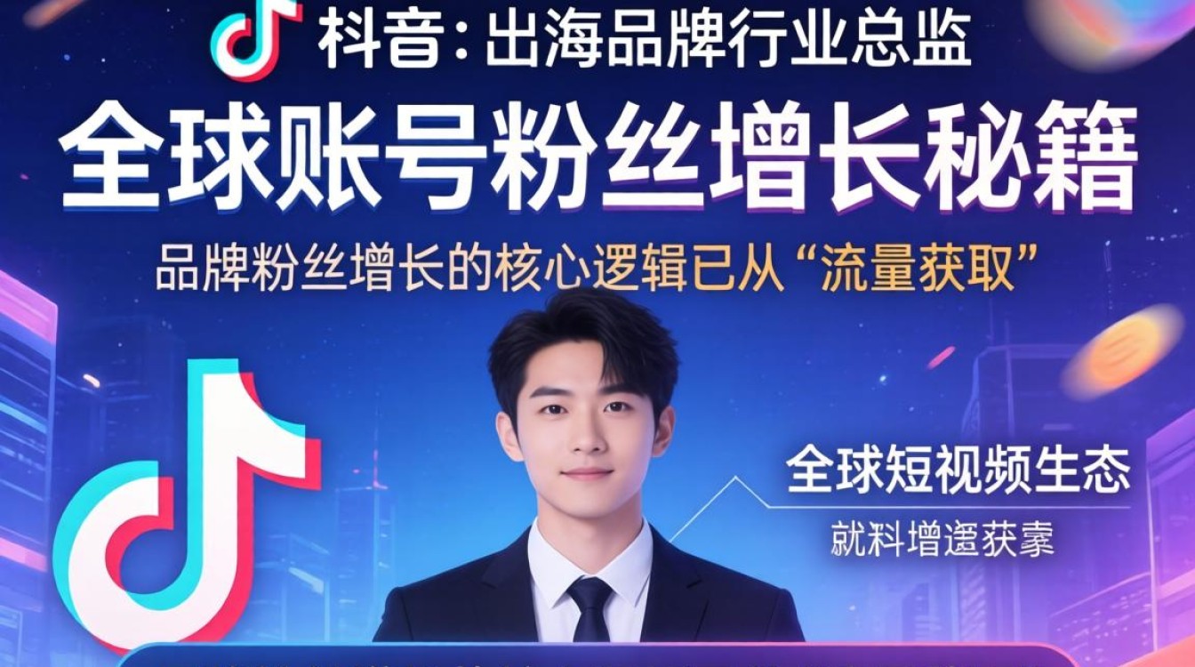 TikTok 出海品牌行业总监全球账号粉丝增长秘籍