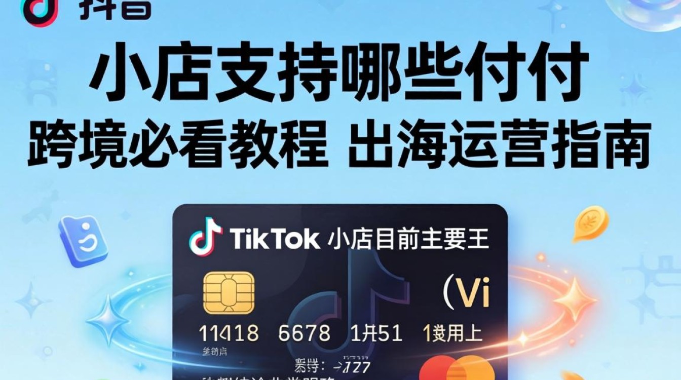 TikTok 小店支持哪些付款方式