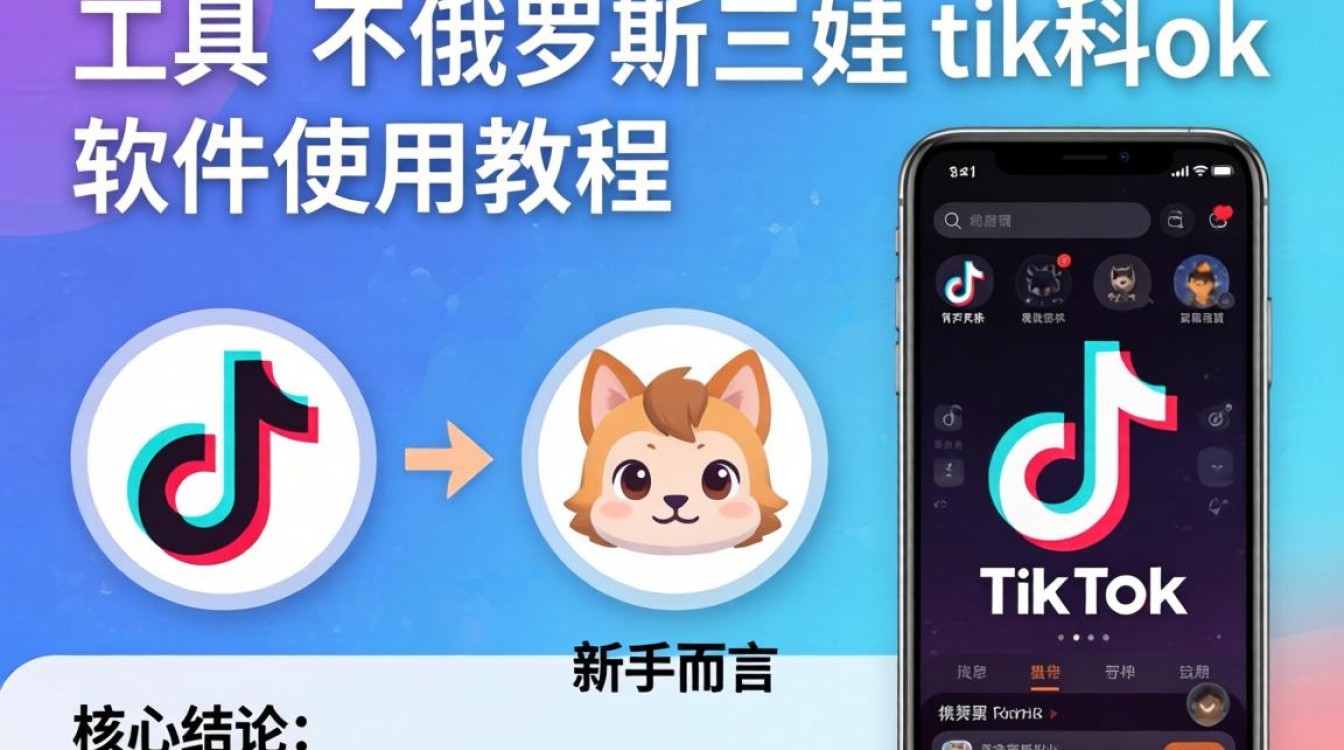 新手工具俄罗斯三娃 TikTok 软件使用教程