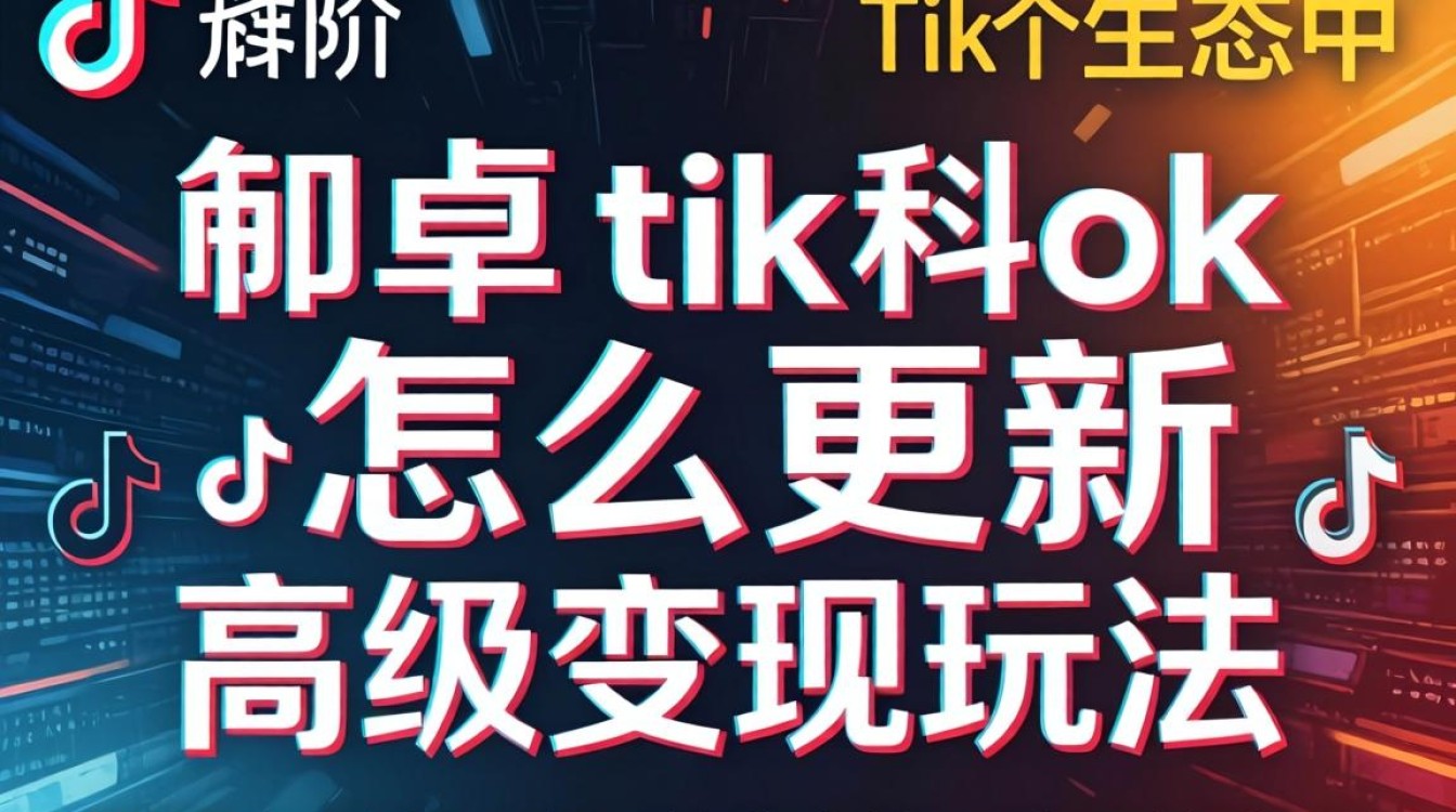 安卓 TikTok 怎么更新
