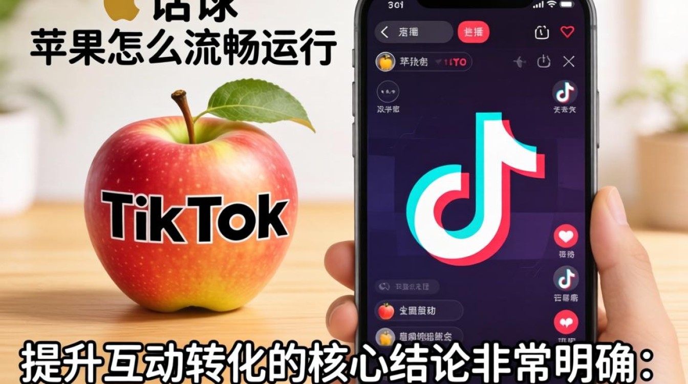 苹果怎么流畅运行tiktok