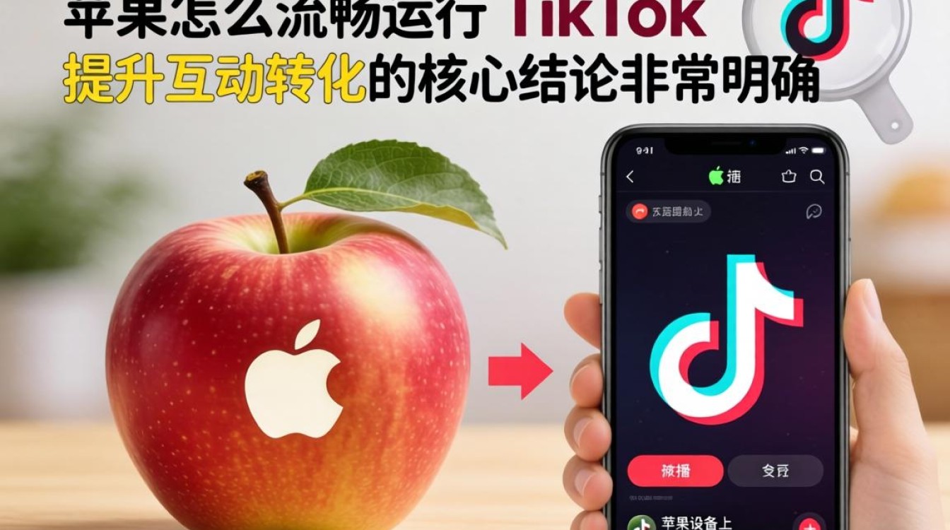 苹果怎么流畅运行tiktok